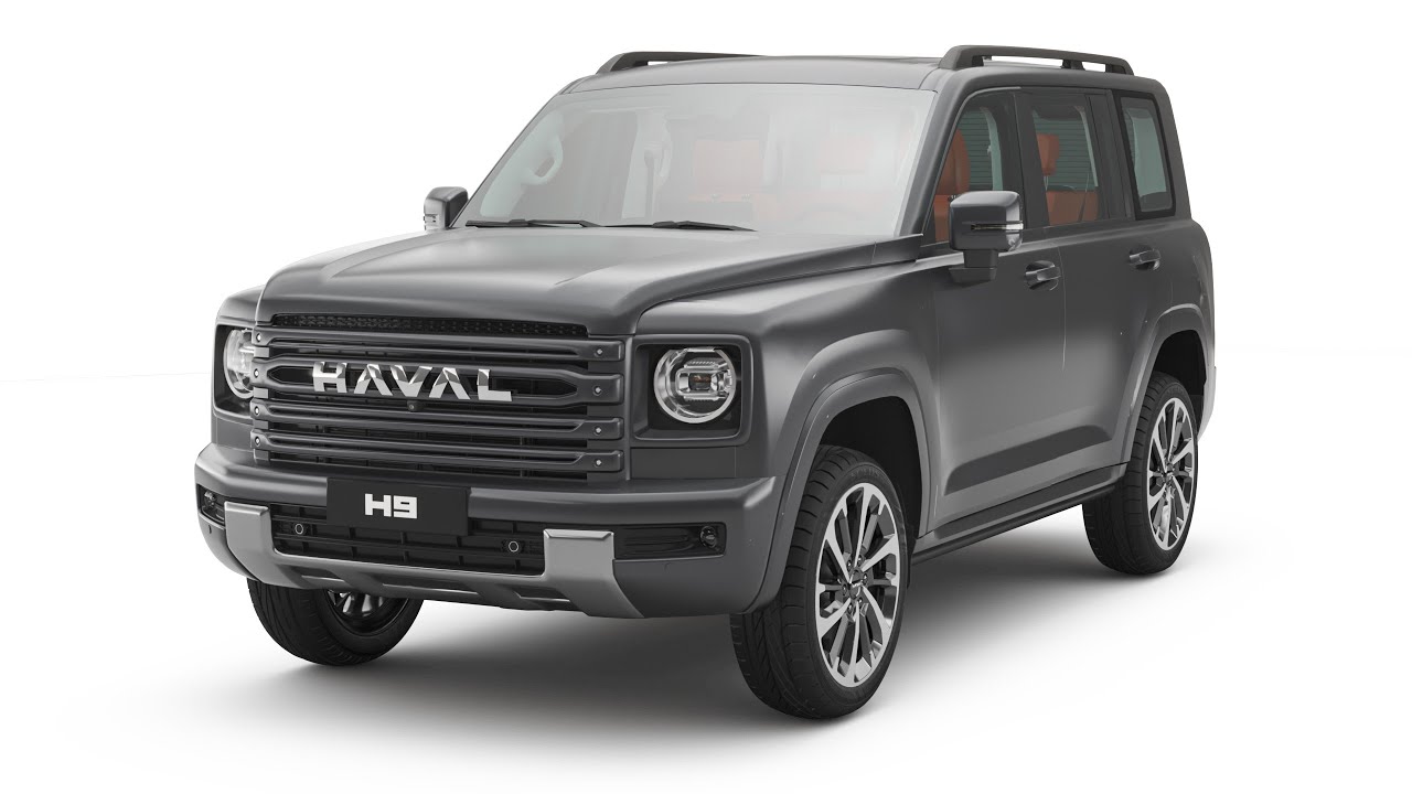 2026 GWM Haval H9 with Interior 3D Model