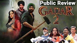 Gadar 2 ने तो तूफान मचा रखा है ! | Gadar 2 Public Review । First Day First Show
