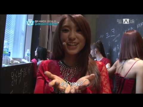 [1080p] 씨스타(컷) - 엠카 비하인드 (130627)