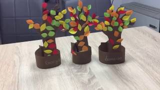 Albero autunnale a forma di mano - Tutorial