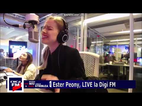 Ester Peony - Dernière danse (Cover Indila, Live @ Digi FM)