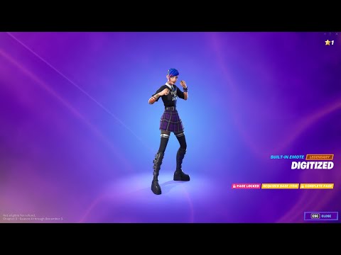How to Unlock Digitized In-Built-Emote for Twyn | Fortnite Season 4