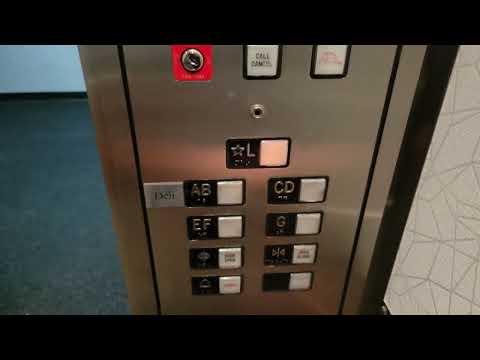 4K: 1974 Westinghouse/Otis Traction Parking Elevator @ The Financial Center Building, Seattle WA