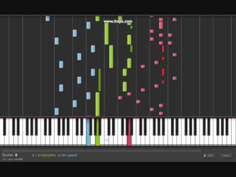 Corpse Bride : The Piano Duet - Synthesia