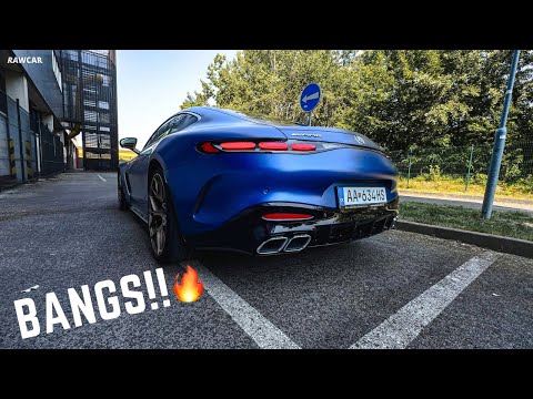 Thumbnail for 2024 Mercedes-AMG GT 63 Coupe - Exhaust Sound 4K by Mercedes-AMG, Coupe, video, Mercedes-AMG GT, Car, vide