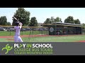Sage at the plate--Scout Day, Frederick Community College, 5/25/2018