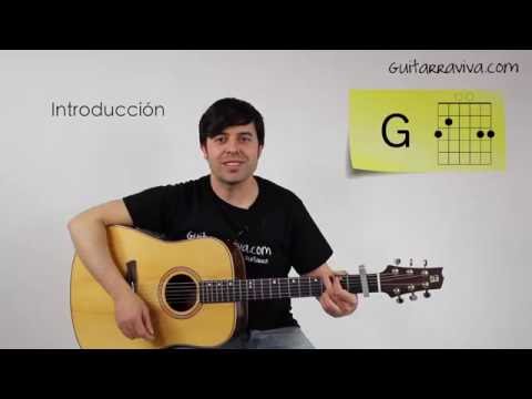 Como tocar  Amaral guitarra Cuando Suba La Marea acordes Single Aprende Guitarra tutorial