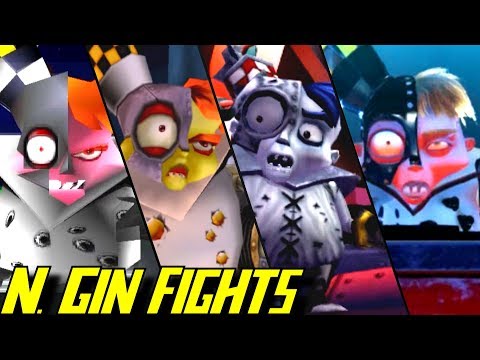 Evolution of N Gin Battles in Crash Bandicoot Games (1996-2017)