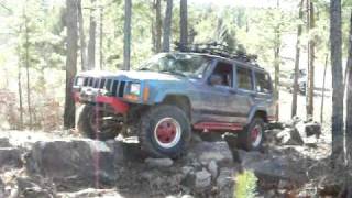 preview picture of video 'Jeep Cherokee XJ Trail Ride Level 3'