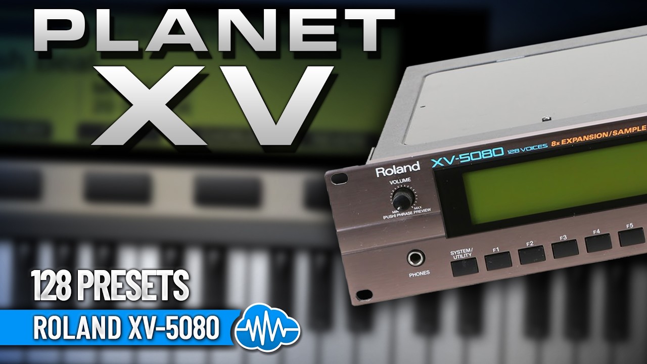 LFO173 - Planet XV - Roland XV-5080 ( 128 presets ) - Video Preview 1