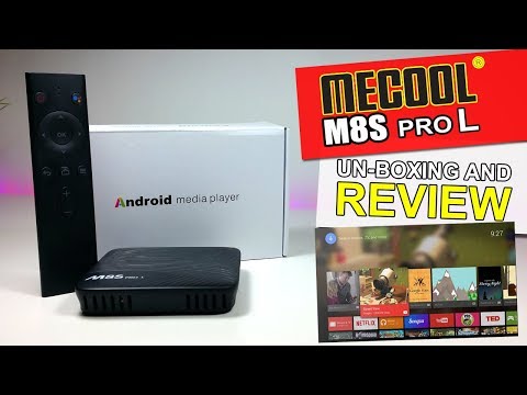 MeCool M8S Pro L Android TVOS - Voice Control - Unboxing And Review