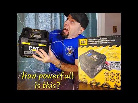 CAT 1750 Amp Lithium Power Station Review: PPSCL3 Boost & Compressor Test