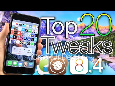 Top 20 iOS 8.4 Cydia Tweaks - Best TaiG 8.4 Jailbreak & iOS 8.3 Compatible 2015 Tweaks