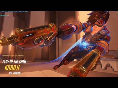 KABAJI TOP 500 TRACER - POTG! [ OVERWATCH SEASON 25 ]