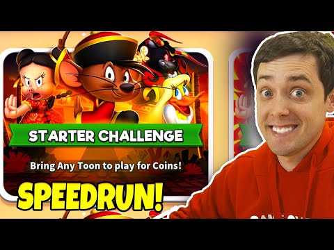 ENCORE: Lunar Toro & Master Speedy EVENT STARTER CHALLENGE SPEEDRUN ​in Looney Tunes World of Mayhem