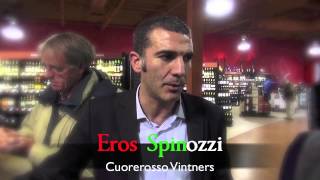Eros Spinozzi from Cuorerosso Vintners tasting event / Denny Jiosa Jazz