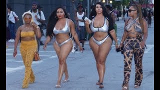 Memorial Weekend '17 No Plastic Surgery Natural Curves On South Beach
