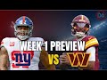 Can The Giants Stop Jayden Daniels In Week 1