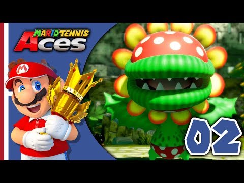 Mario Tennis Aces | Part 2 - Piranha Forest - (100% Let's Play)