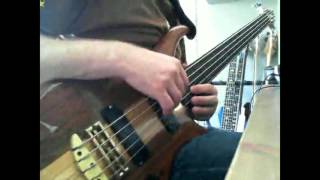 A Remark You Made Weather Report play-a-long bass cover