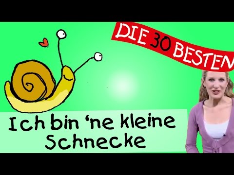 Ich bin 'ne kleine Schnecke - Anleitung zum Bewegen || Kinderlieder