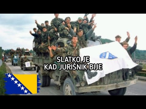 Slatko Je Kad Jurišnik Bije | Bosnian War Song