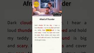 English Listening Practice – Afraid Of Thunder | Short English Story with Subtitles