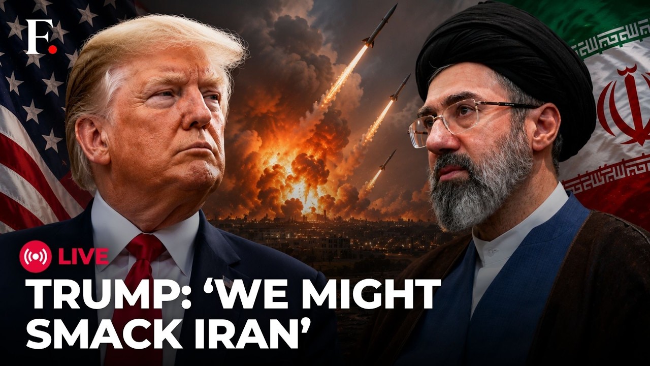 US IRAN WAR LIVE | Trump Warns Iran: ‘We Might Smack Them’ As War Escalates