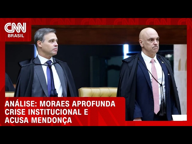Análise: Moraes encurrala STF com acusações contra Mendonça | WW