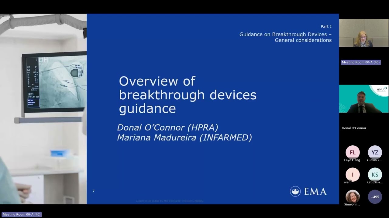 Information Session on breakthrough medical devices