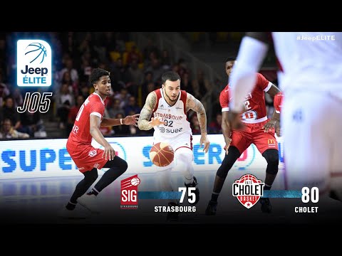 Jeep® ÉLITE :  Strasbourg vs Cholet (J5)