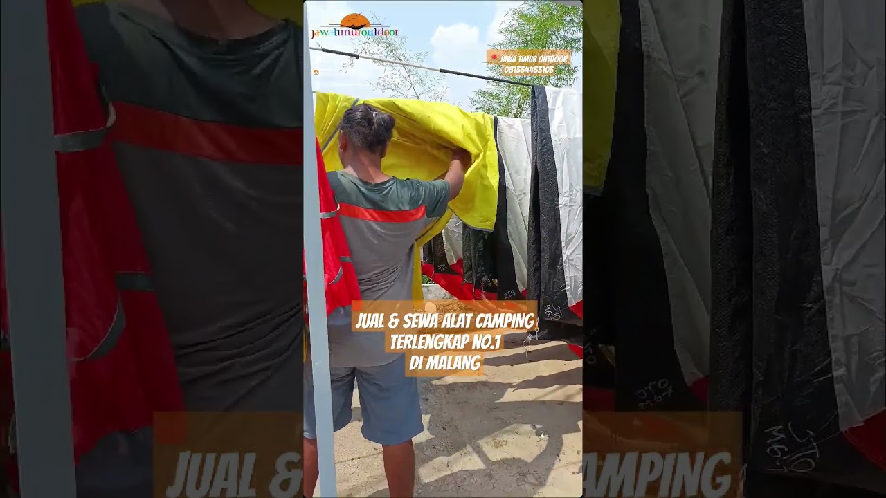 Jual & Sewa Alat Camping Terlengkap No.1