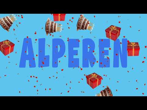 İyi ki doğdun ALPEREN - (Ankara Havası)