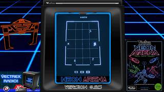 Neon Arena Version 0.65 with Sound! (Vectrex - Homebrew)