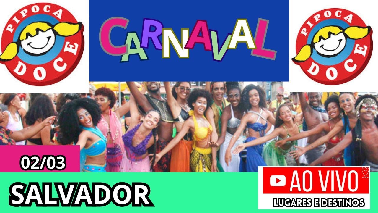 CARNAVAL de SALVADOR Ao ViVo | Domimgo 02/03 | CARNIVAL BRAZIL | Salvador Bahia