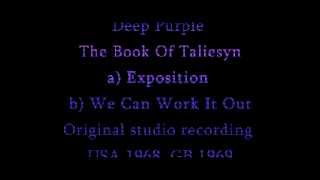 Deep Purple - a)Exposition b)We Can Work It Out (1968)