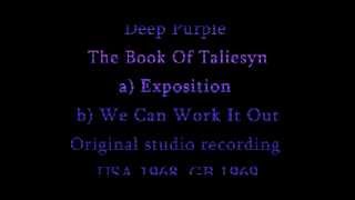 Deep Purple - a)Exposition b)We Can Work It Out (1968)