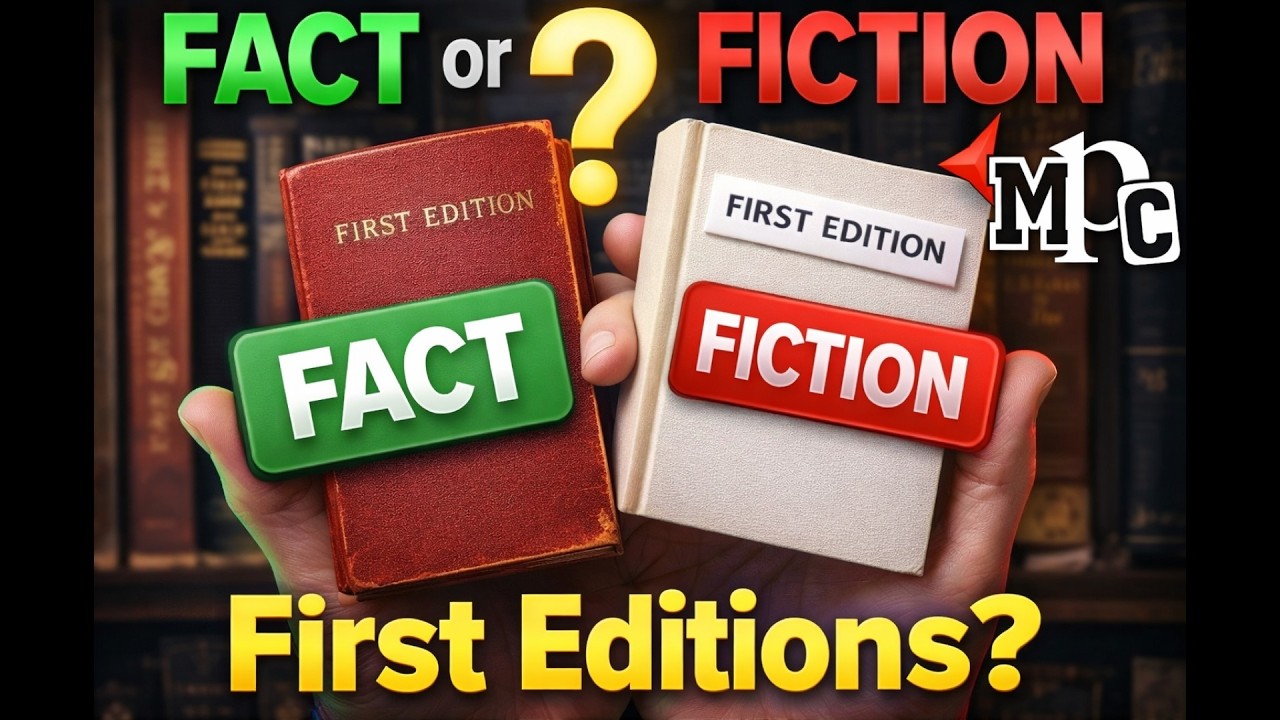 Fact or Fiction: First Editions 📚 90% of Collectors Get This WRONG!