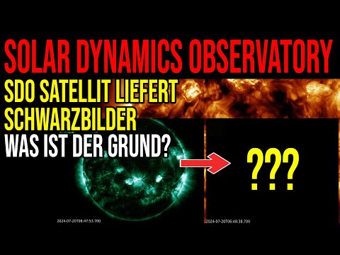 SDO delivers black images - Why is the sun not visible?