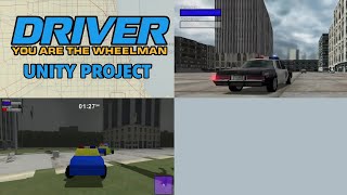 Driver: You Are The Wheelman - Unity Project (By @4KANT)
