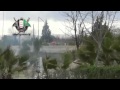 21-3 Damascus أوغاريت , لواء مجاهدي الغوطة قصف مبنى لحاجز بالقرب من طريق مطار دمشق الدولي