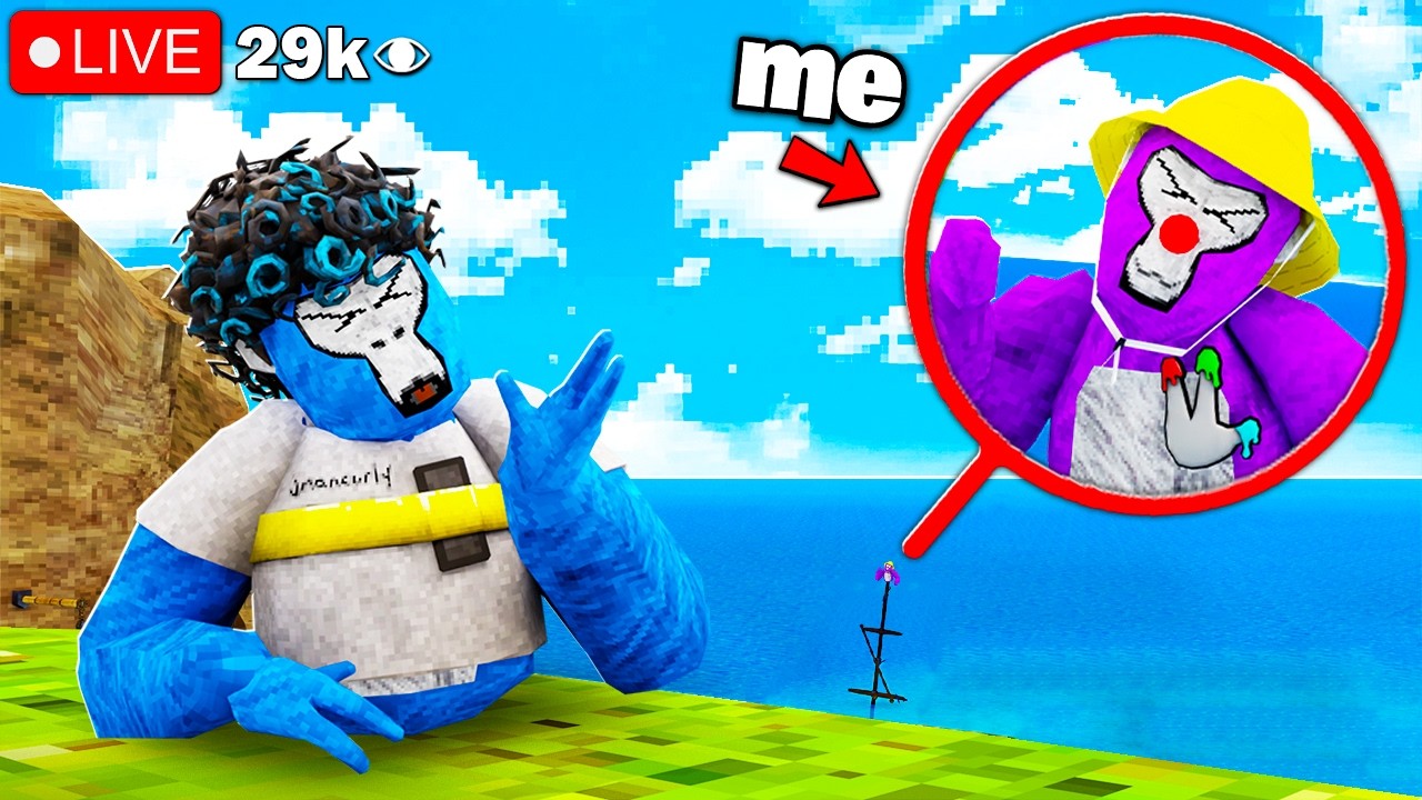 I Player Tracked Gorilla Tag LIVE Streamers...