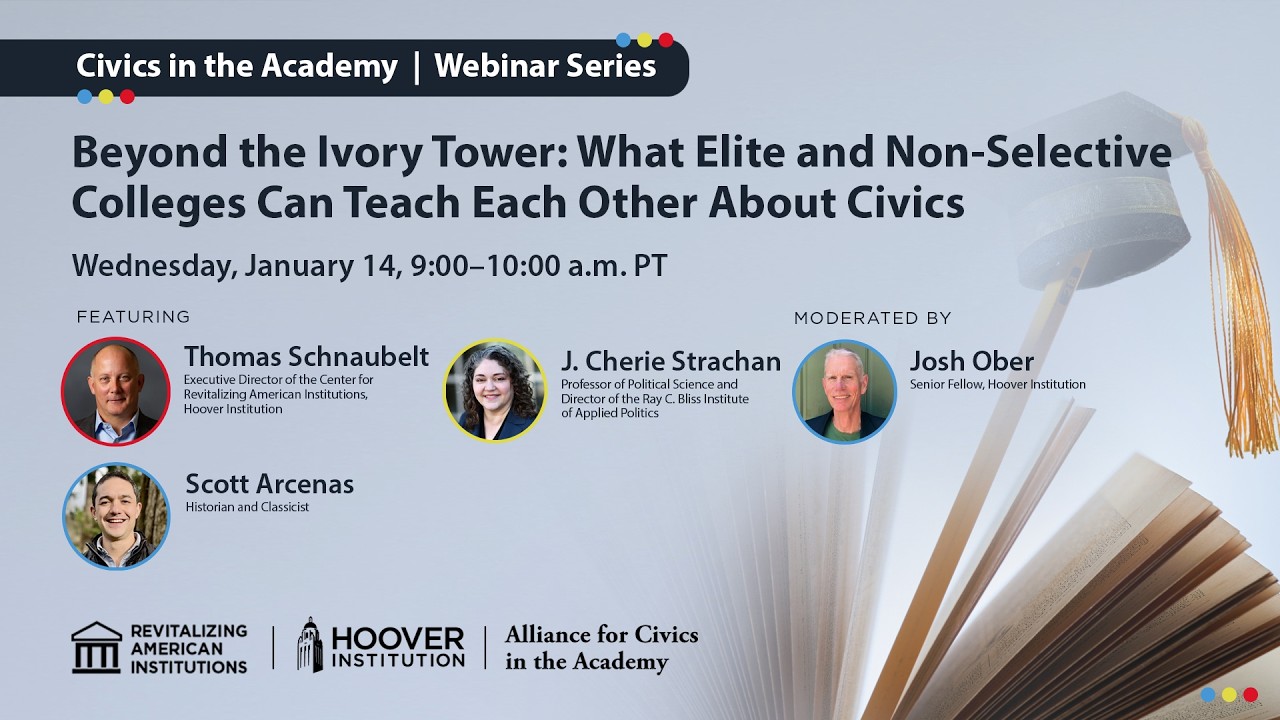 Beyond the Ivory Tower: What Elite and Non-Selective Colleges Can Teach Each Other About Civics