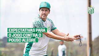 ENTREVISTA | Lúcio Flávio fala sobre expectativas para o jogo contra o Pouso Alegre