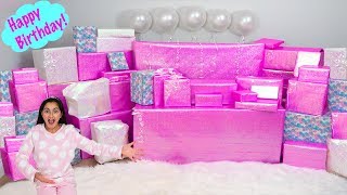 BIRTHDAY MORNING PRESENTS OPENING! 🎁Elena's 11th birthday 🎁🎊🎈🎂- Fun kids toys