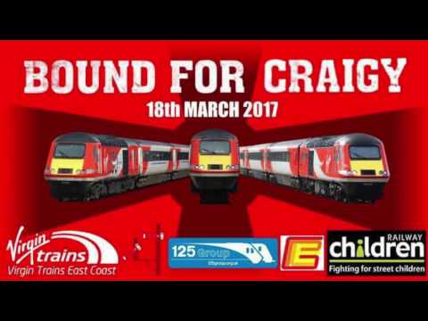 Branch Line Society 'Bound for Craigy' Charter passing through Cramlington