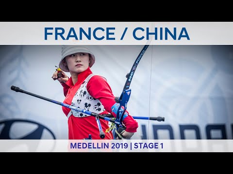 France v China – recurve mixed team bronze | Medellin 2019 World Cup S1