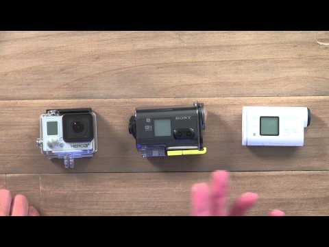 Sony LearnTV. The HDR-AS100 ActionCam and the GoPro Hero 3+ Black