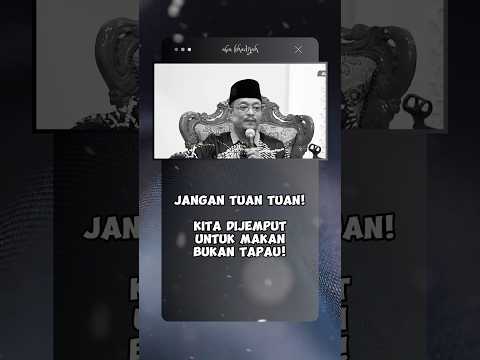 Jangan TAPAU! #dosa #ustazkazim #abukhadijah