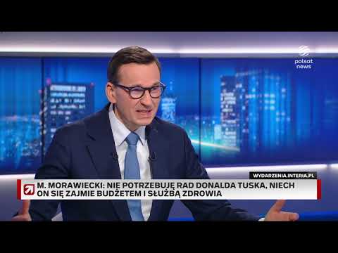 MORAWIECKI O KURSKIM: "ODWAGA STANIAŁA". OSTRA REAKCJA NA SŁOWA TUSKA I SYTUACJĘ W PIS